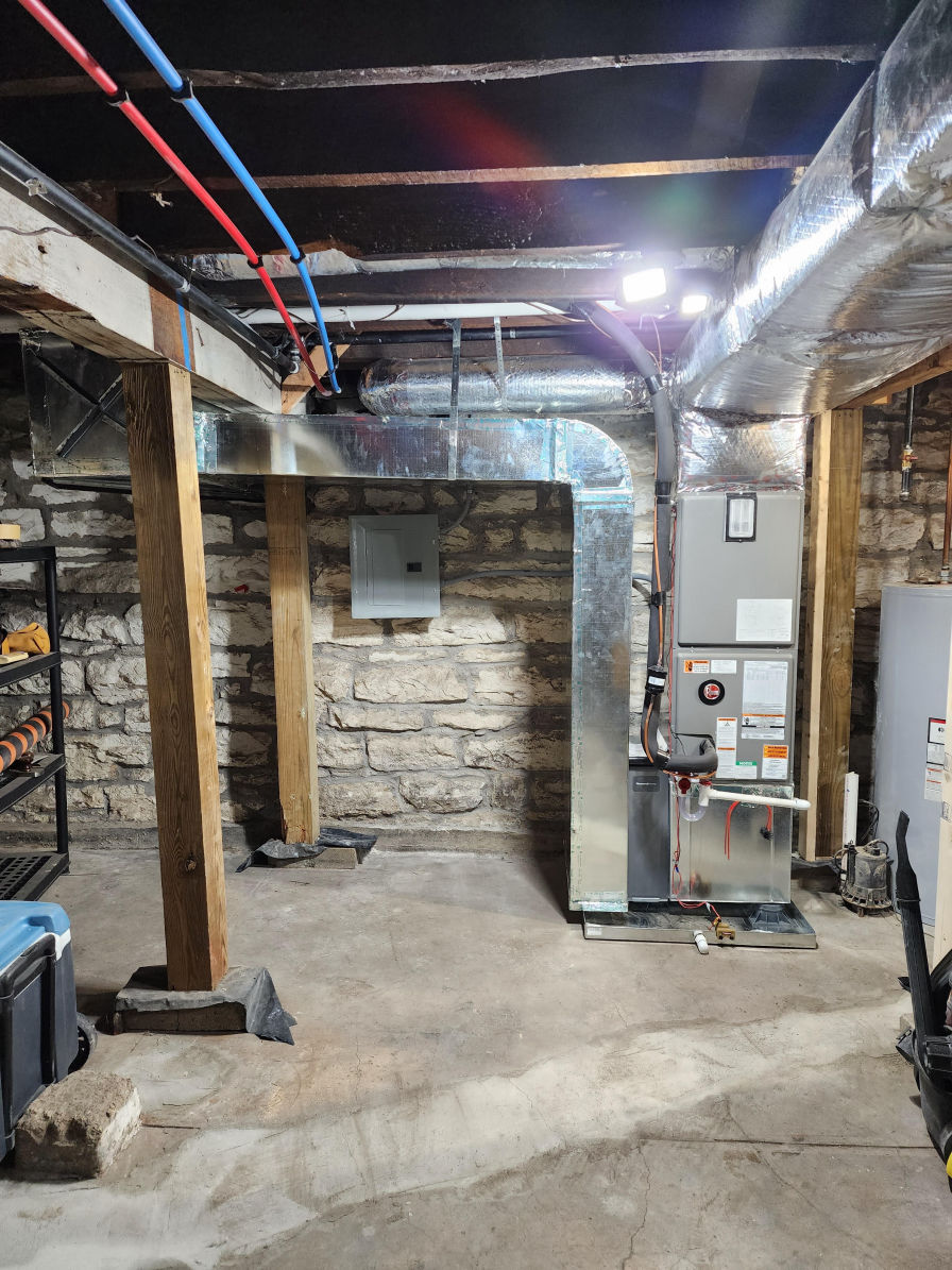 nice hvac and ductwork photo